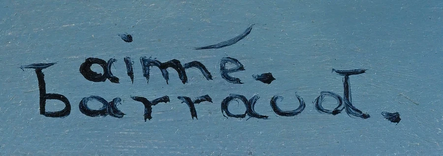 Signature 1 — Aimé Barraud · En bas à droite