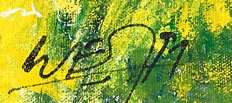 Signature — Alban Welti · En bas à droite