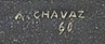 Signature 1 — Albert Chavaz · haut droite