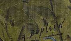 Signature 4 — Albert Duplain · En bas à droite