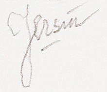 Signature 5 — Albert-Edgar Yersin · Dans la marge inférieure droite, sous l’image gravée.