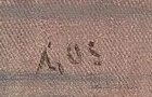 Signature 4 — Albert Gos · En bas à gauche de la toile.