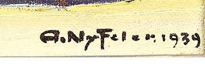 Signature 6 — Albert Nyfeler · En bas à droite