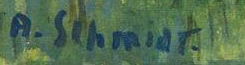 Signature 9 — Albert Schmidt · Bottom left