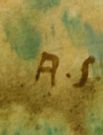 Monogram 5 — Albert Schmidt · Lower left