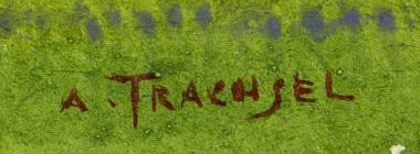 Signature 2 — Albert Trachsel · En bas à droite