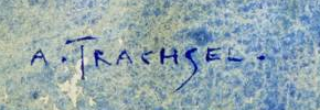 Signature 6 — Albert Trachsel · En bas à gauche