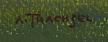 Signature 10 — Albert Trachsel · En bas à droite