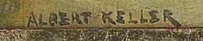 Signature — Albert von Keller