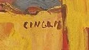 Signatur 4 — Alexandre Cingria · Im unteren linken Bereich der Komposition, unter den Figuren.