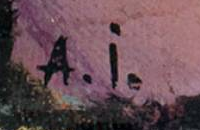 Monogramme 3 — Alexej von Jawlensky · En bas à gauche, dans la représentation.