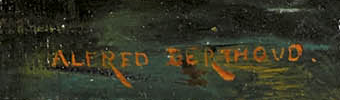 Signature 2 — Alfred-Henri Berthoud · En bas à droite