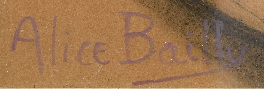 Signature 3 — Alice Bailly · En bas à gauche