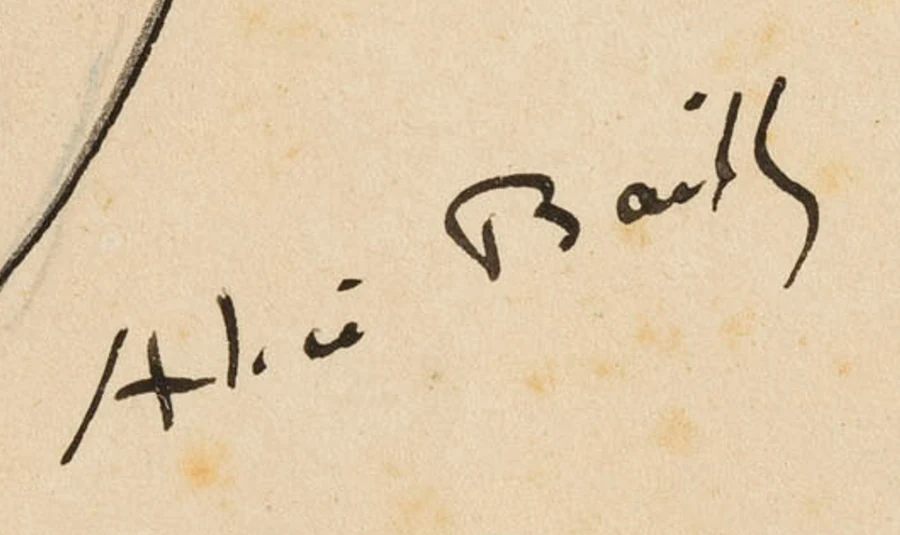 Signature 4 — Alice Bailly · En bas à droite