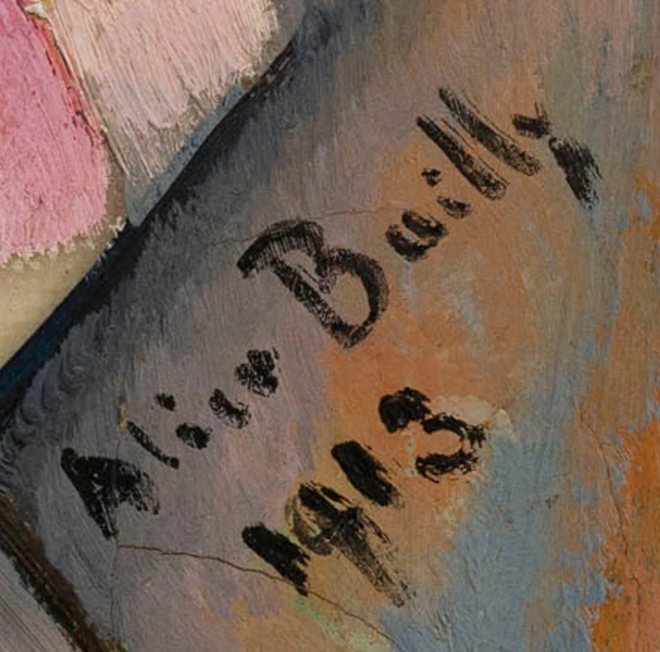 Signature 2 — Alice Bailly · En bas à gauche