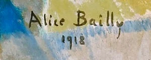 Signature 5 — Alice Bailly · En bas à droite