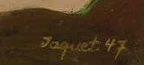 Signature 4 — Alice Jaquet · En bas à droite du panneau.