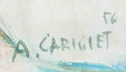 Signature 1 — Alois Carigiet