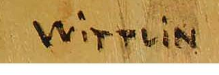 Signature — Alois Emil Wittlin · En bas à droite