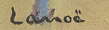 Signature 6 — Alphonse Lanoë · En bas à droite