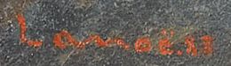 Signature 10 — Alphonse Lanoë · En bas à droite