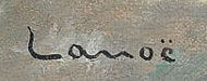 Signature 7 — Alphonse Lanoë · En bas à droite