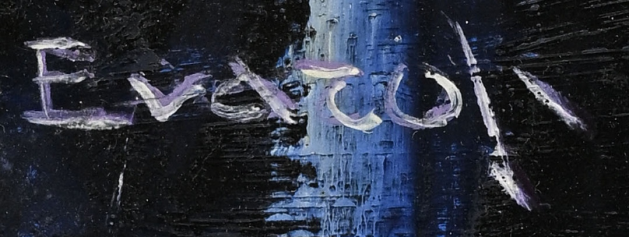 Firma 1 — André Evard · In alto a sinistra del dipinto