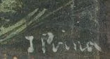 Signature 6 — André Julien Prina · En bas à droite de la peinture.