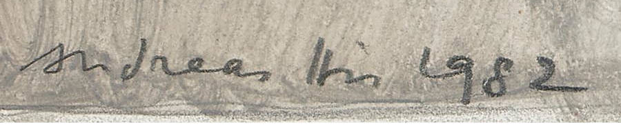 Signature 3 — Andreas His · Lower left