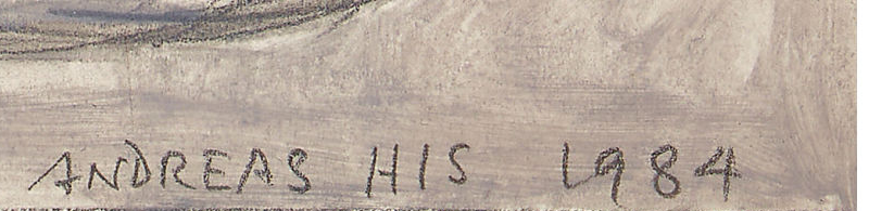 Signature 4 — Andreas His · Lower right