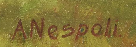 Signature — Anita Nespoli · en bas à droite
