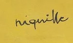 Signature — Armand Niquille · En bas à gauche de la toile.