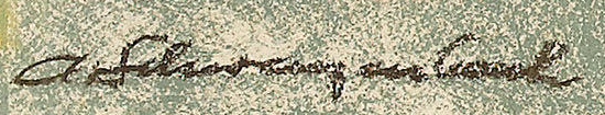 Signature 7 — Armin Schwarzenbach · En bas à gauche