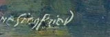 Signature — Arne Siegfried · At the lower right of the canvas.