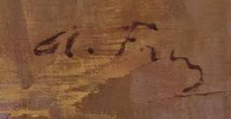 Signature — August Frey · En bas à droite