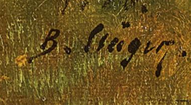 Signature 2 — Balz Stäger · Lower right