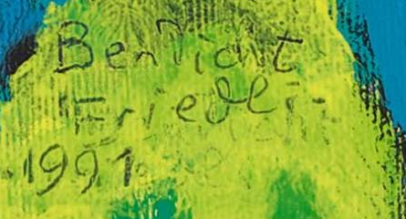 Firma 4 — Bendicht Friedli · In alto a sinistra