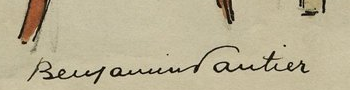 Signature 3 — Benjamin Vautier · En bas à droite