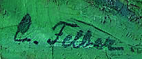 Signature — Carl Felber · En bas à gauche