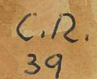 Monogramma 3 — Carl Roesch · In basso a destra
