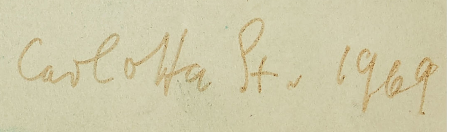 Signature — Carlotta Stocker · En bas à droite