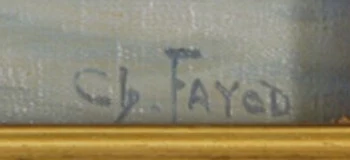 Firma — Charles Fayod · In basso a destra, sulla superficie dipinta.