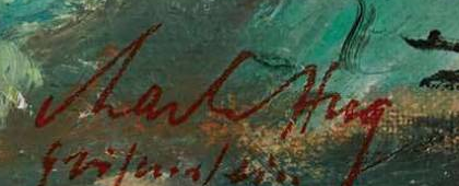 Signature 1 — Charles Hug · Lower right