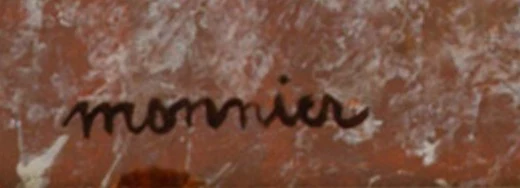 Signature 6 — Charles Monnier · Dans l’angle inférieur gauche de la face peinte.