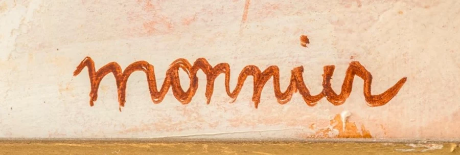 Signature 4 — Charles Monnier · Dans l’angle inférieur droit de la toile.
