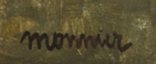 Signature 9 — Charles Monnier · en bas à droite de la toile