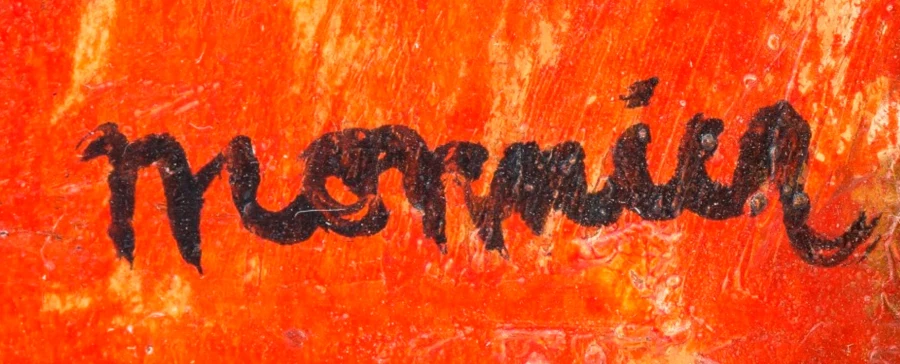 Signature 5 — Charles Monnier · En bas à droite de la face peinte.