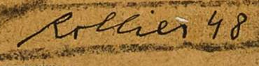 Signatur 5 — Charles Rollier · Unten rechts