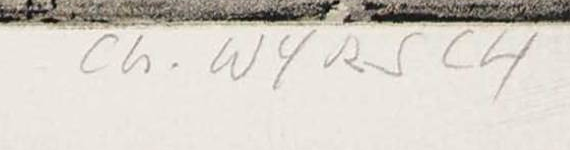 Signature — Charles Wyrsch · Dans la marge inférieure droite, sous l’image.