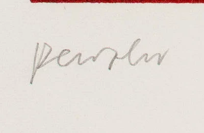 Signature — Christian Denzler · Dans la marge inférieure gauche, sous l’image imprimée.